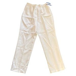 Blair Vintage White Dress Pants Slacks New With Tags Size 18